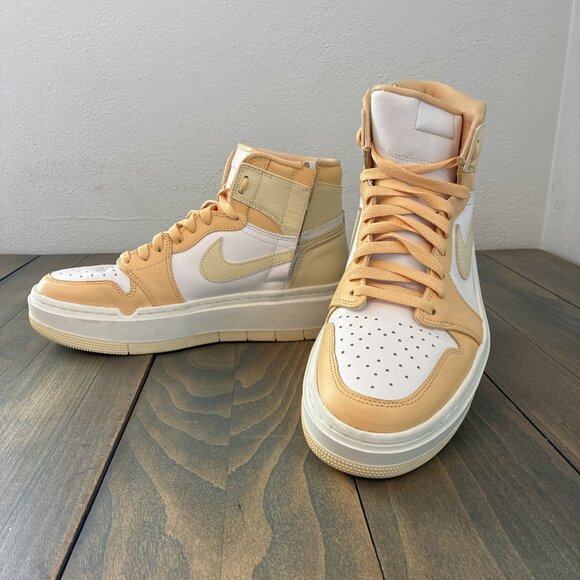 Air Jordan 1 Elevate High Celestial Gold & White DN3253-200 Men’s Size 10.5 (Y8) - Picture 1 of 5
